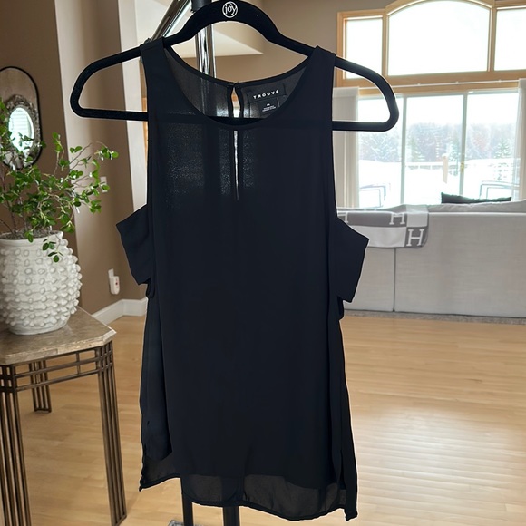 TROUVÉ Black Tank Top - Picture 1 of 6